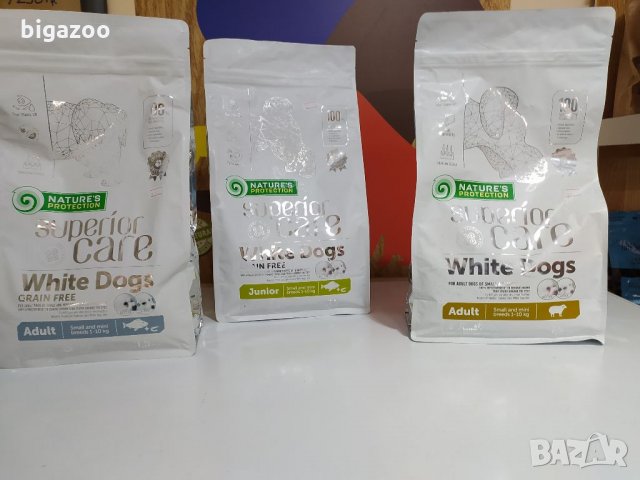 Natures Protection White dog храна за бели кучета, снимка 8 - За кучета - 34648625