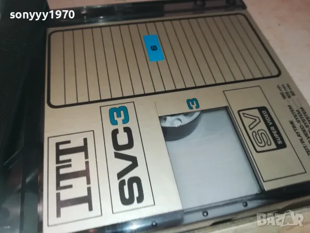 ITT SVC3 SV SUPER VIDEO TAPE-ВНОС SWISS 0110241710, снимка 18 - Аудио касети - 47424016