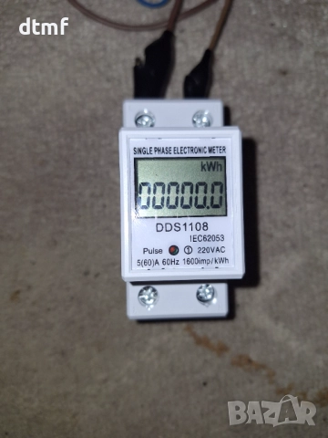 мини електромер, снимка 2 - Други стоки за дома - 51705471