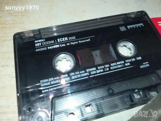 ЕСЕН 2002-ОРИГИНАЛНА КАСЕТА 0707251917, снимка 10 - Аудио касети - 50941855