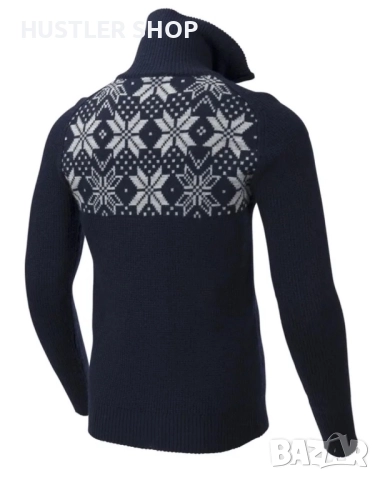 Мъжки пуловер ULVANG 100% вълна. Размер S, снимка 2 - Пуловери - 52676681
