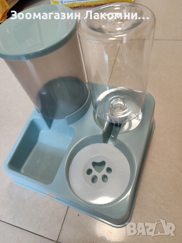 Автоматичен диспенсър за храна и вода за домашни любимци , снимка 2 - За котки - 44741094