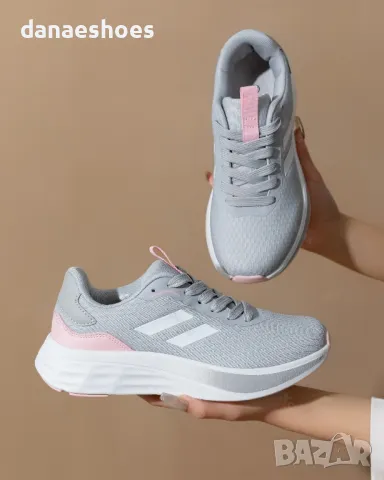 Дамски маратонки в сиво , снимка 3 - Маратонки - 49720406