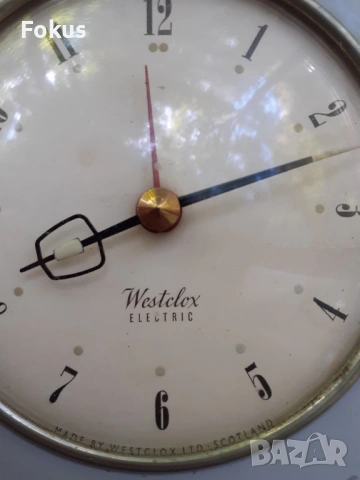 Стар шотландски електрически часовник, снимка 3 - Антикварни и старинни предмети - 53413769