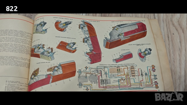  Цветен албум на автомобили "Жигули- ВAЗ 2101,02,03,Москва-" Машиностроение" 1977 год, снимка 9 - Специализирана литература - 51940130