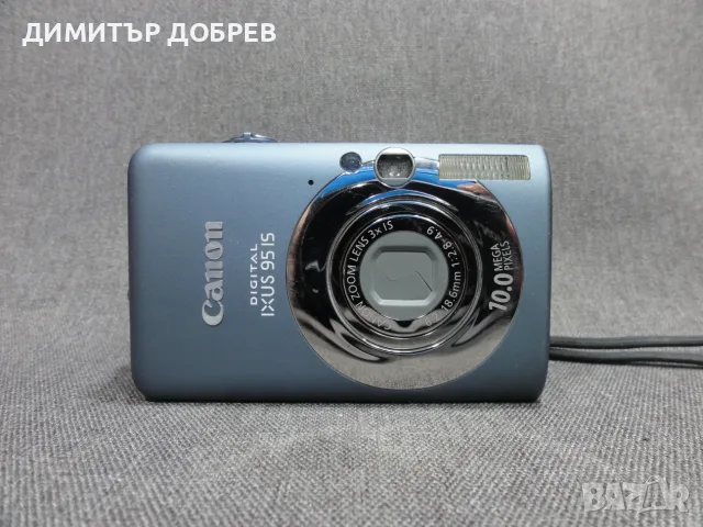 ЦИФРОВ ФОТОАПАРАТ CANON IXUS 95 IS 10.0MP CCD DIGITAL CAMERA Y2K DIGICAM, снимка 2 - Фотоапарати - 55941071