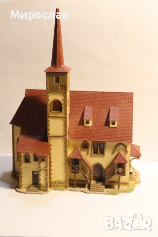 FALLER? KIBRI? N 1/160 СГРАДА ЦЪРКВА ВАГОН ВЛАК ЖП