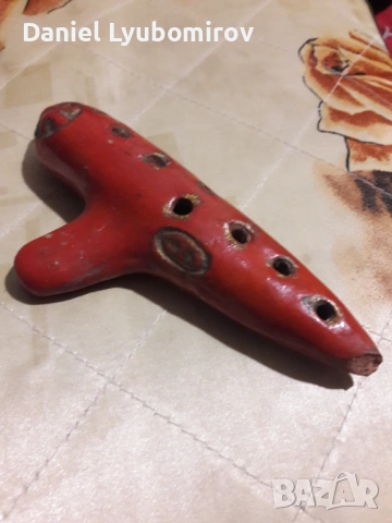 Продавам Старинна ОКАРИНА, снимка 3 - Антикварни и старинни предмети - 53058204