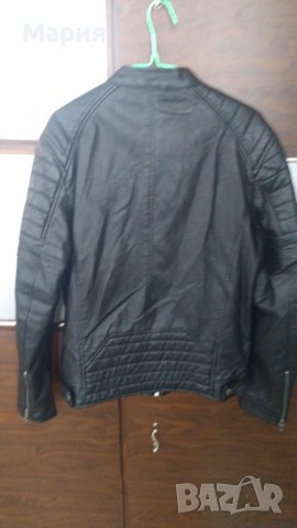 Мъжко кожено яке - ново, снимка 2 - Якета - 39142752