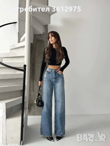 Дамски дънки , снимка 3 - Дънки - 52809342