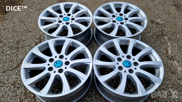 VW 16 5х112 лети джанти Фолксваген Ауди Шкода Сеат. Volkswagen 5x112, снимка 3 - Гуми и джанти - 52649832
