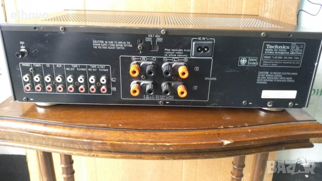 Стерео усилвател Technics SU-VZ320, снимка 5 - Ресийвъри, усилватели, смесителни пултове - 39052744