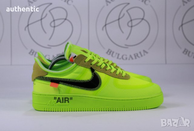Nike Air Force 1 x Off-White Low Мъжки Дамски Маратонки, снимка 18 - Кецове - 34961380