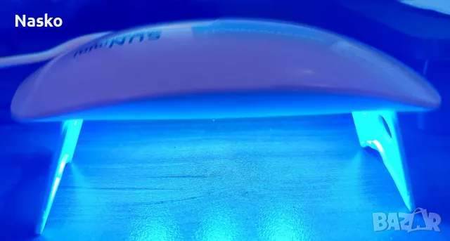 Мини преносима лампа за гел лак, снимка 3 - Продукти за маникюр - 48949475