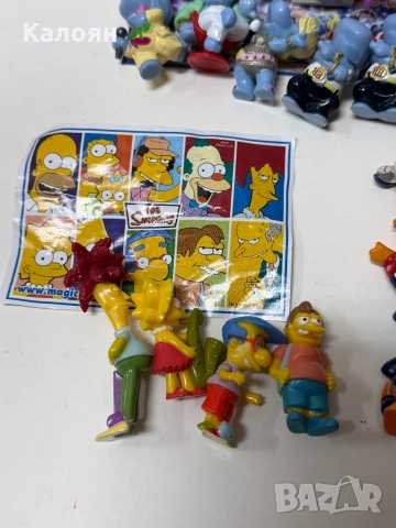 Kinder Surprise играчки лот хипо, пингвини и Симпсън, снимка 3 - Други - 53099716