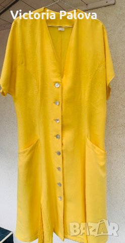 Ефектна ярка рокля MUCOM Германия, снимка 12 - Рокли - 41468997