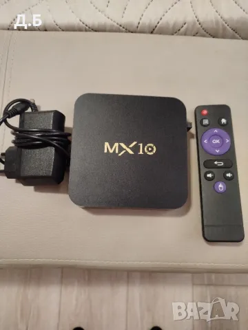 TV-box  MX 10  Ram 4 Rom 64, снимка 1 - Приемници и антени - 48602275