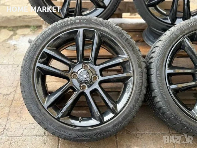 4х100 Джанти 17 цола Опел Корса Адам 4x100 Opel Corsa Adam Оригинални джанти ET 44 J 7 ЦО 56.6, снимка 3 - Гуми и джанти - 53663122