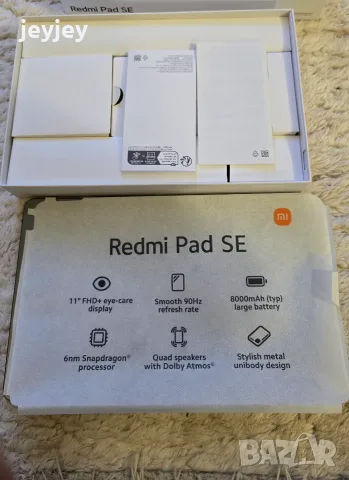 Xiaomi Redmi Pad SE 11 WIFI 256GB 8GB, снимка 6 - Таблети - 55999447