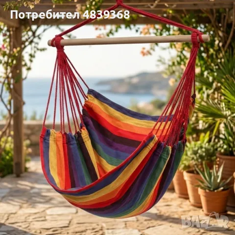 🌴 ПРОМОЦИЯ – ГОЛЯМ ХАМАК СТОЛ 2В1 🌴, снимка 2 - Други стоки за дома - 56280822