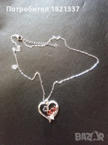 Колие с кристали , снимка 3 - Колиета, медальони, синджири - 50580836