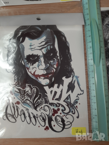 Временни тауировки нови модели-7 лв, снимка 1