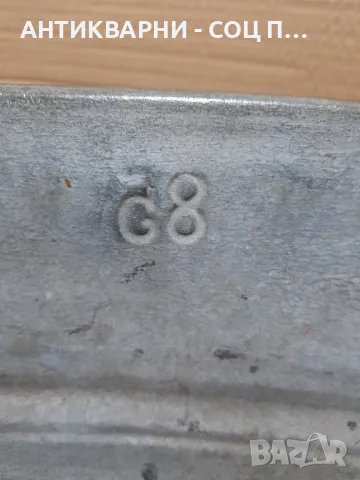 Соц Старо Голямо Овално Подцинковано Корито., снимка 6 - Антикварни и старинни предмети - 48502177