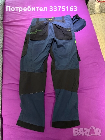 Snickers Тъмно сини панталони, снимка 2 - Панталони - 51439606