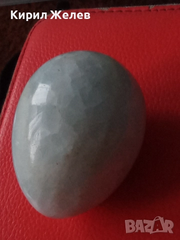 Яйце от лунен камък 51762, снимка 11 - Антикварни и старинни предмети - 52717048