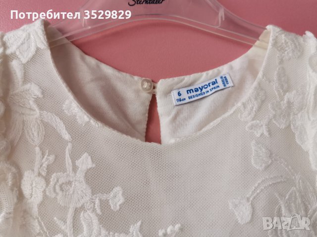 Детска рокля "Mayoral", снимка 3 - Детски рокли и поли - 42083901