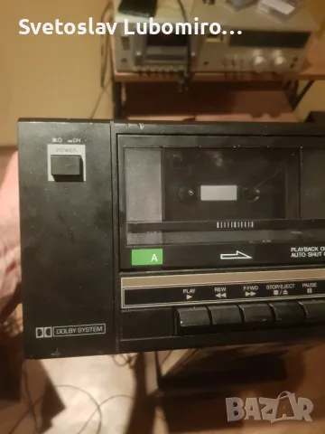 Касетен дек Sanyo , снимка 3 - Радиокасетофони, транзистори - 56216731