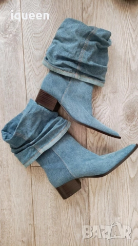 Боти Деним ZARA нови