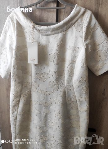 Нова италианска бутикова рокля Poza размер L/XL, снимка 6 - Рокли - 41737012