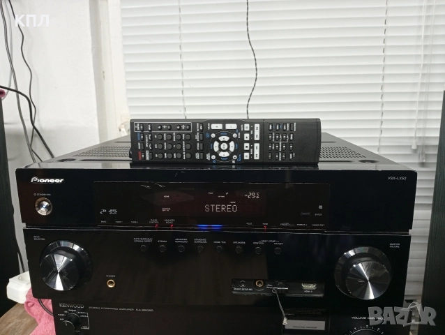 7.1 канален ресивър PIONEER vsx-lx52 , снимка 2 - Ресийвъри, усилватели, смесителни пултове - 52806349