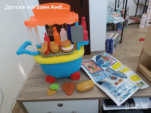 Елза - Барбекю количка, снимка 2 - Играчки за стая - 52718703