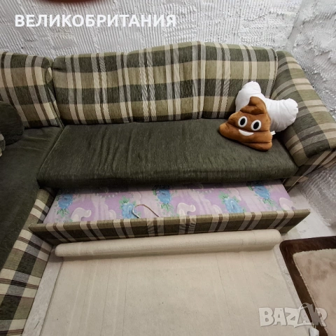 Разтегателен диван, снимка 4 - Дивани и мека мебел - 53265996