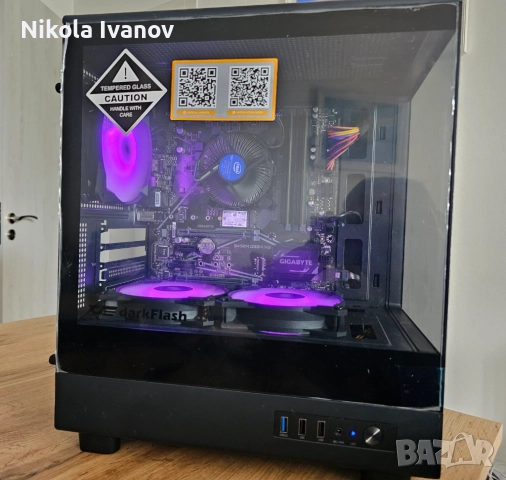 PC intel i5 10500 4.50 Ghz | 16GB 2666Mhz RAM | 256GB SSD + 1TB HDD|Win 11 | Powerpoint, word, excel, снимка 3 - За дома - 51794250