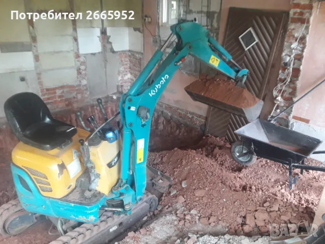 Услуги с мини багер, микро багер с хидравличен чук и мини дъмпер, снимка 4 - Кърти, чисти, извозва - 28726282