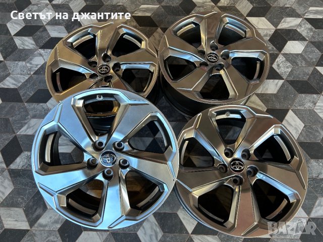 Джанти  Оригинални 18 Цола 5х114.3 Тойота Toyota RAV4 C-HR Corolla Cross нови демо Оригинални , снимка 7 - Гуми и джанти - 42139722