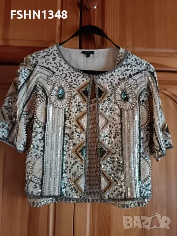 Болеро +топ с пайети и мъниста