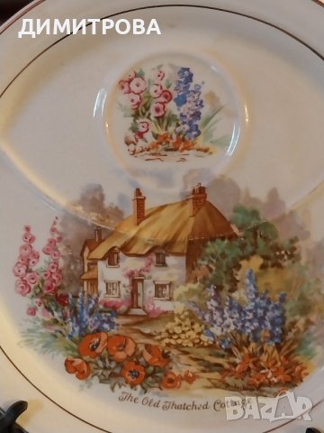 Винтидж английска чиния, снимка 3 - Декорация за дома - 40346029