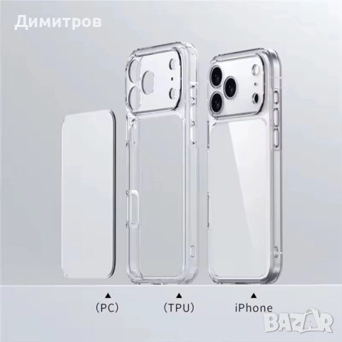 Прозрачен case IPhone 17 Pro, снимка 2 - Калъфи, кейсове - 51836231