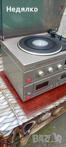Винтидж руски дек,усилвател,грамофон Романтика,1989г, снимка 5 - Антикварни и старинни предмети - 53631769