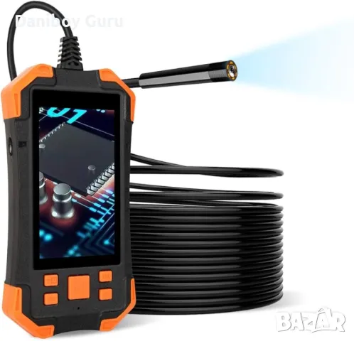 HD Индустриале  ендоскоп камера, 4,3" IPS LCD екран Камера за видео инспекция 