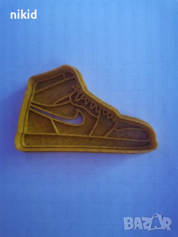 Кец обувка маратонка найк спортна пластмасов резец форма фондан тесто бисквитки
