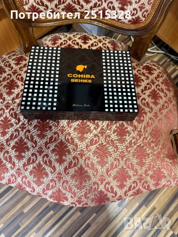 оригинални 2 бр кутий хумидори за пури cohiba behike 54/56, снимка 7 - Табакери - 52441233