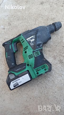 Перфоратор на батерия HITACHI DH18DBL, снимка 2 - Перфоратори - 42516767