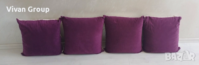 4 броя възглавници 40х40 см