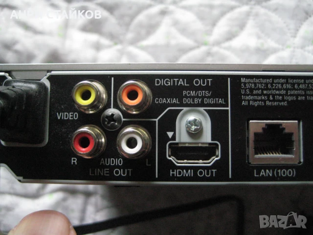 Продавам SONY BLY-RAY DISC/DVD PLAYER BDP-S 186, снимка 4 - Аудиосистеми - 51108519