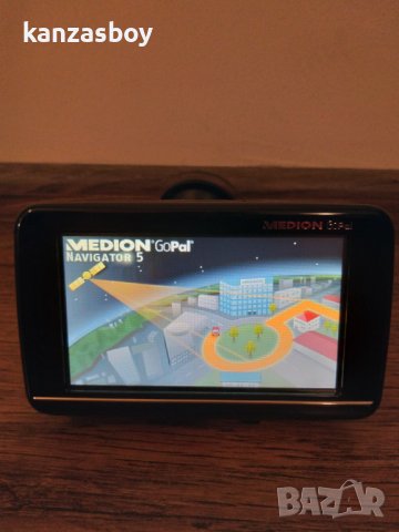 Medion GoPal E4145/E-4145 WE Ouest-навигация 100% оригинал, снимка 2 - Други - 39041119